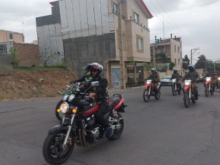 رژه موتورسواران در سالروز فتح خرمشهر