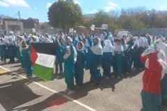 دانش آموزان تفرشی از کودکان غزه حمایت کردند