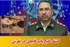 کشف گنج یاب قاچاق در تفرش