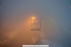 مه‌گرفتی غلیظ در گردنه‌های تفرش