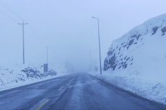 صبح برفی تفرش