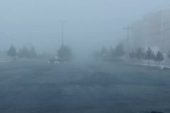 مه صبحگاهی در تفرش