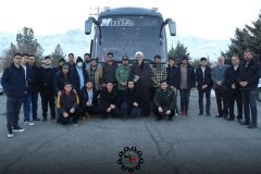 اعزام دانشجویان پسر دانشگاه تفرش به راهیان نور