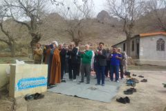 برگزاری نماز عید فطر در روستاهای تفرش