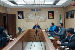 نشست خبری رئیس شورای اسلامی شهر تفرش با جمعی از اصحاب رسانه