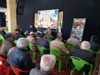 مراسم گرامیداشت شهید قاسم سعدی در تفرش برگزار شد