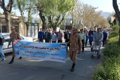 برگزاری پیاده‌روی خانوادگی در تفرش