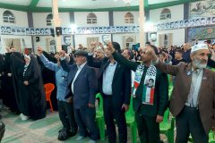بانگ “حیدر حیدر” در مصلی ولایت طنین انداز شد