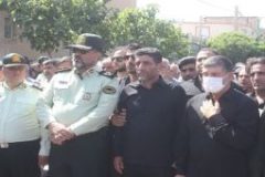 قدردانی پدر خانواده شهیدان شیخی از مردم خمین