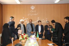 تودیع و معارفه سرپرست شبکه بهداشت شهرستان تفرش