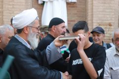 کاروان خادمان پیشرو موکب میثاق با شهدای تفرش عازم کربلای معلی شد
