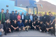 کاروان دانشجویی دانشگاه تفرش عازم پیاده‌روی اربعین شدند