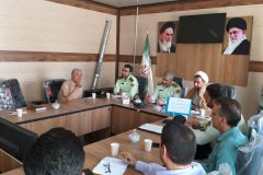 برگزاری جلسه تعاملی فرماندهی انتظامی تفرش با ادمین‌های فضای مجازی و اصحاب رسانه
