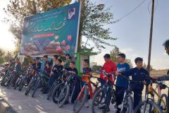 همایش دوچرخه سواری در تفرش برگزار شد