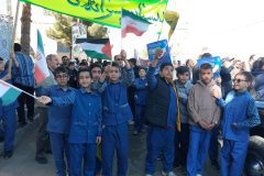 خروش مردم تفرش در راهپیمایی ۱۳ آبان