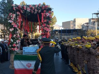 استقبال از شهید خوش‌نام در تفرش