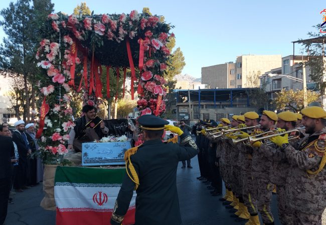 استقبال از شهید خوش‌نام در تفرش