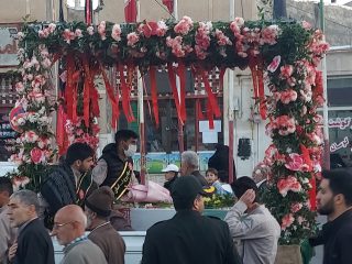 عطر بهشت در تفرش پیچید