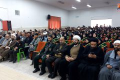 طنین لبیک یا خامنه‌ای در بین بسیجیان تفرشی