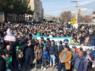 راهپیمایی ۲۲ بهمن در تفرش