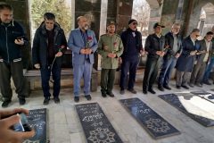 گلباران وعطر افشانی قبور مطهر شهدا