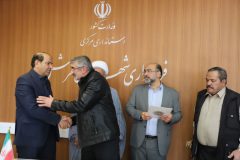 جلسه تکریم و معارفه رئیس بنیاد شهید و امور ایثارگران شهرستان تفرش برگزار شد.