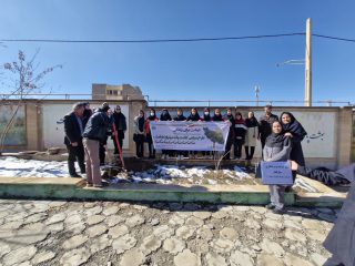 طنین سبز زندگی در دبیرستان دخترانه سرهنگ غفوری